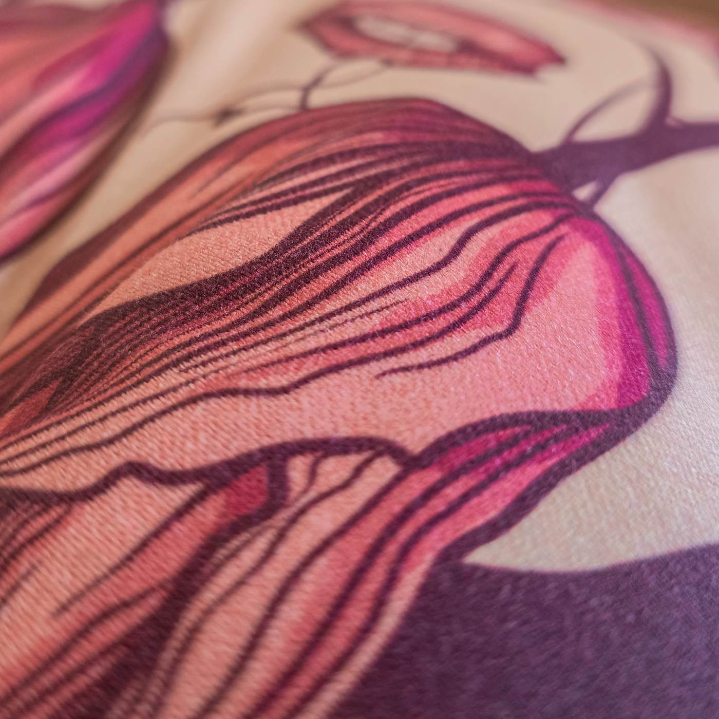 Tulips Art Cushion – Handcrafted in the Netherlands - Image 8