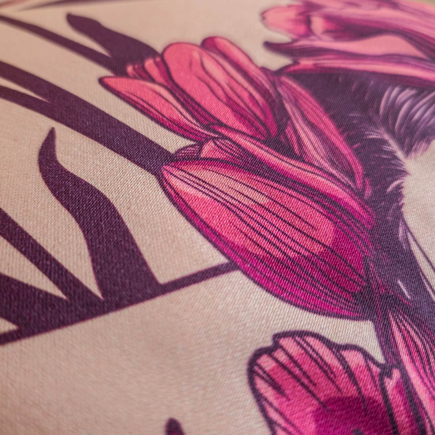 Tulips Art Cushion – Handcrafted in the Netherlands - Image 9