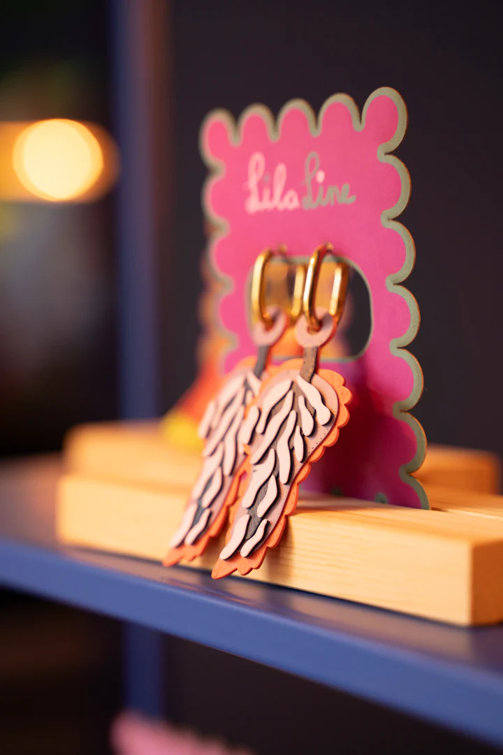 The cutest earrings? We make them ourselves in our LilaLab 4.