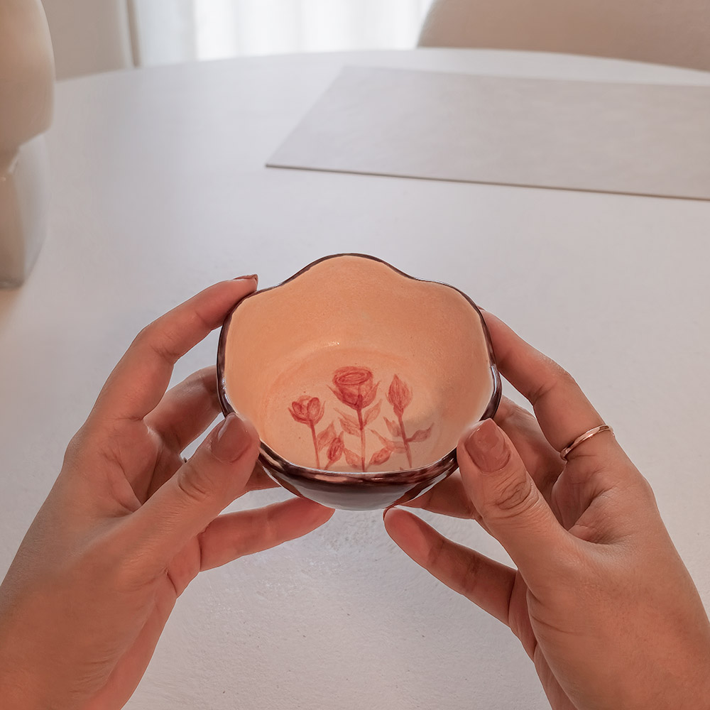 Floral Art Bowl - Image 5