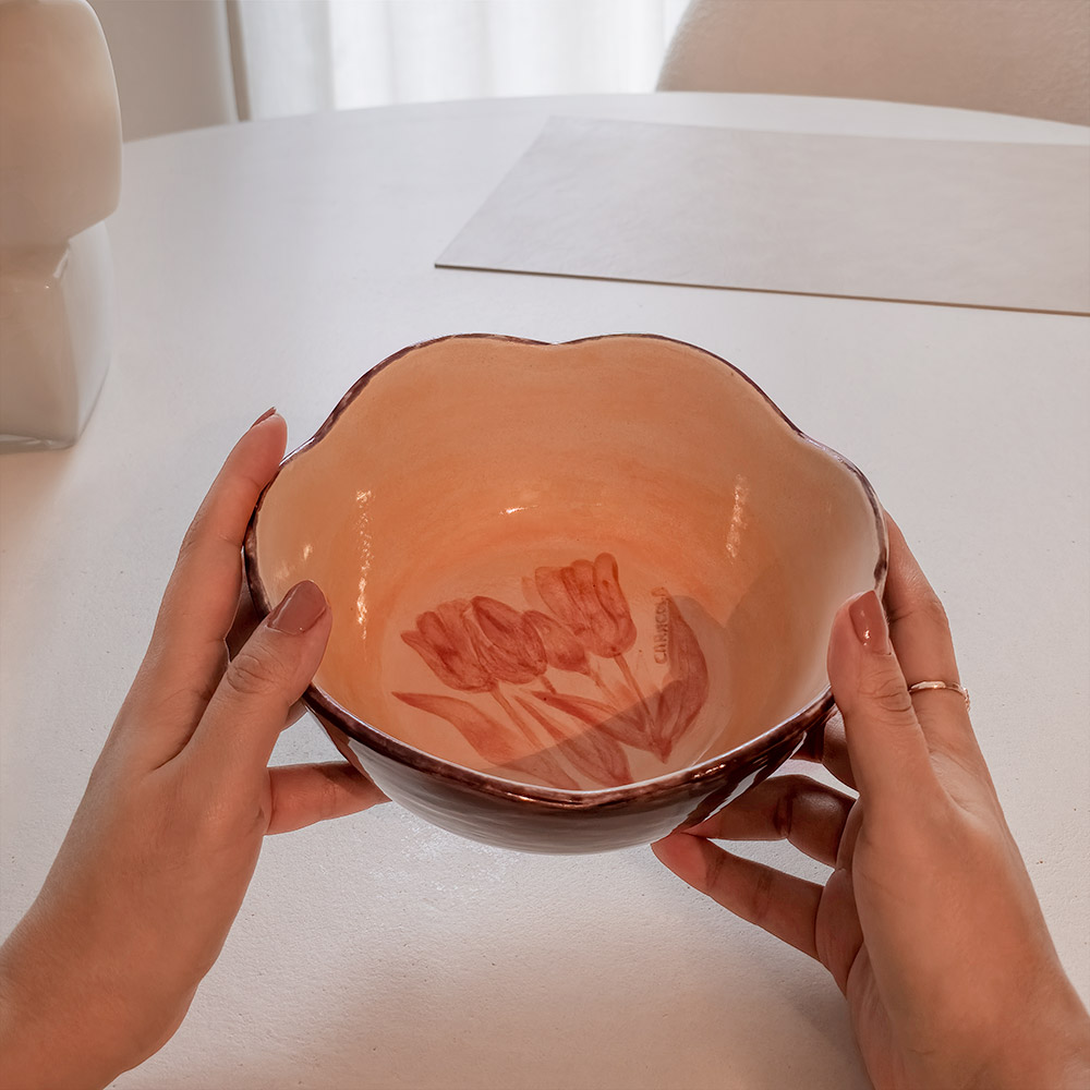 Floral Art Bowl - Image 4