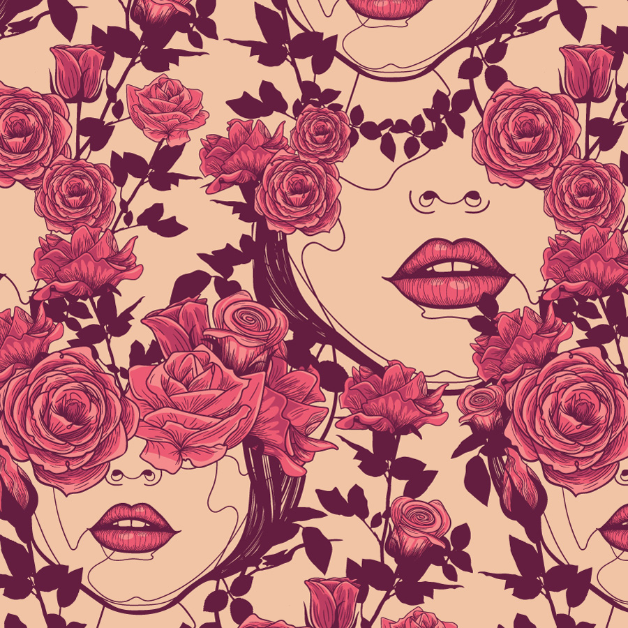Roses Art Cushion – Handcrafted in the Netherlands - Image 2